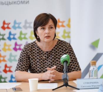 Светлана Суворкина - министр физической культуры и спорта Республики Коми