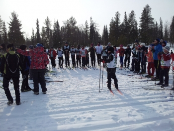 В Усинске прошло первенство города по лыжным гонкам «Ищем таланты»