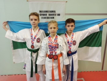 Усинские каратисты успешно выступили на чемпионате России в Москве