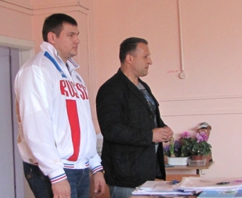 В сыктывкарской школе чемпион Европы Алексей Ловчев провёл Олимпийский урок