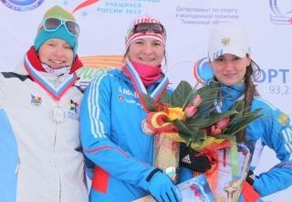 Первую победу на Кубке Хакасии завоевала лыжница из Коми Юлия Белорукова