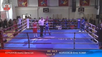 Боксер из Коми Егор Колосков победил на всероссийских соревнованиях в Москве
